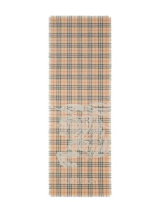 Burberry Signature knight motif scarf - Neutrals