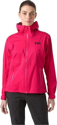 Helly Hansen Rain Jacket Womens Coat Cranberry : XS, Polyester