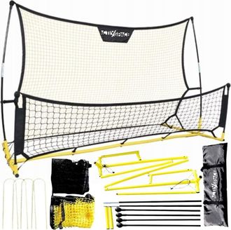 OEM Rebotador De F&uacute;tbol De Doble Cara 220x110cm - Set