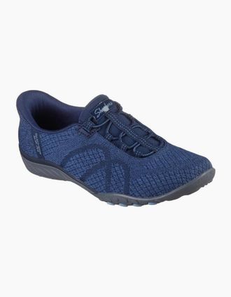 Skechers Womens Skechers Slip-ins Breathe-Easy 100762 in Navy - Size: 4