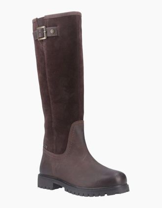 Hunter Womens Canna Womens Knee High Boots - Brown - Size: 3
