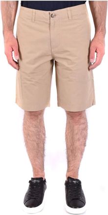 Woolrich Casual Chino Shorts - Heren - Korte broeken - Bruin - Maat: W32 Katoen