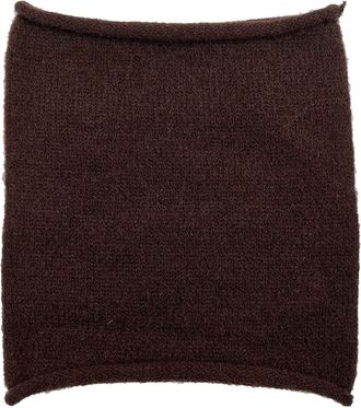 Generic WomenS Neck Gaiter Skiing Scarf Double Thick Wool Windproof Scarf For Women For Men Neckerchief For Women Flower Brown One Size Shawl For Womens Winte