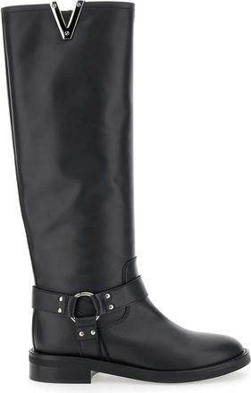 Via Roma 15 Mujer, Zapatos, Negro, Talla: 36 EU