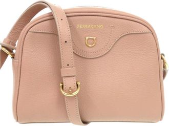 Ferragamo Pre-owned Ferragamo Leather Gancini Eram Crossbody Ladies UIVFGL5T024T4SOO