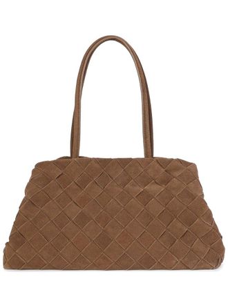 Tiffany & Fred Suede Shoulder Tote