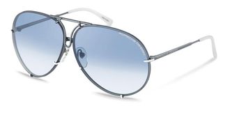 Porsche Design P8478 L573 Mens Sunglasses Blue Size 66
