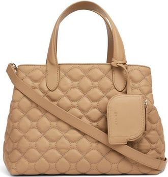 L.k. Bennett Juliette Quilted Leather Tote in Camel at Nordstrom, Size One Size Oz