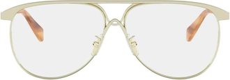 Celine Gafas Oft&aacute;lmicas Met&aacute;licas Estilo Aviador - Accessories - Mujer - Amarillo - ONE SIZE