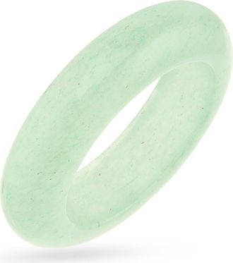 LI&Eacute; STUDIO Ines Aventurine Ring in Green Averturine at Nordstrom, Size 6