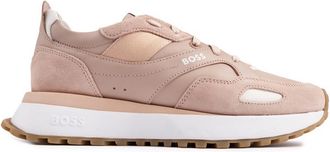 HUGO BOSS Hugo Womens Jonah Run Trainers - Pink - Size UK 4