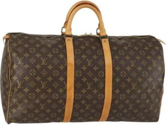 Louis Vuitton Pre-owned Weekendtas - Dames - Vintage Weekendtas - Bruin - ONE Size - Vintage