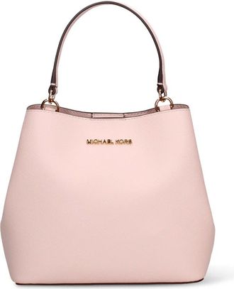 Michael Kors Bolso de hombro peque&ntilde;o Pratt - Bags - Mujer - Rosa - ONE SIZE