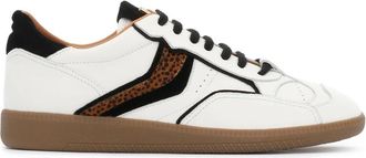 Kazar Avant-garde sneakers met een dierenmotief - Dames - Sneakers - Wit - 40 EU - Leer - Schoenen