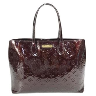 Louis Vuitton Pre-owned Tote Bags, female, Purple, Size: ONE SIZE Pre-owned Canvas Tote Bag