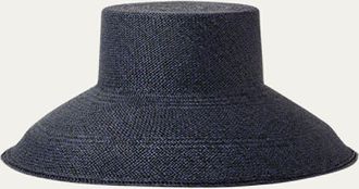 Loro Piana Arya Straw Cloche Hat