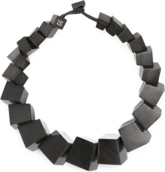 Monies Necklace Wooden Cubes Aether