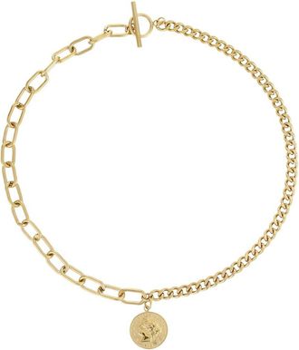 Adornia Adornia 18K Plated Stainless Steel Necklace