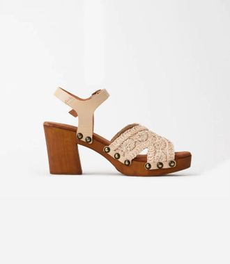 Seychelles Womens Ravenna Woven Platform Sandals In Natural