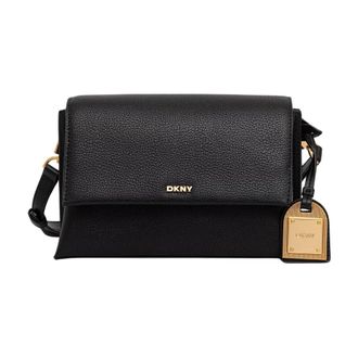 DKNY Dkny, Dames, Tassen, Zwart, Maat: ONE Size Leer