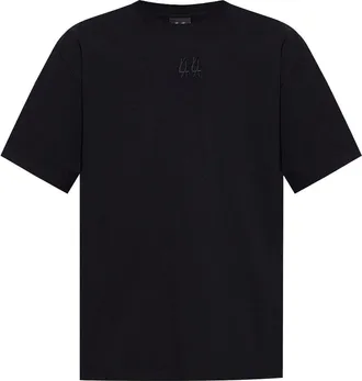 44 Label Group T-shirt met logoprint - Zwart