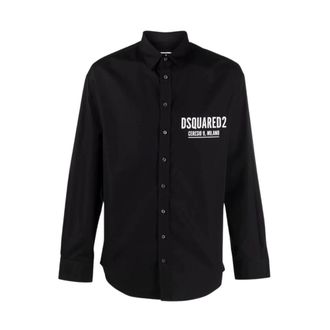 Dsquared2 Uomo, Magliette, Nero, S, new