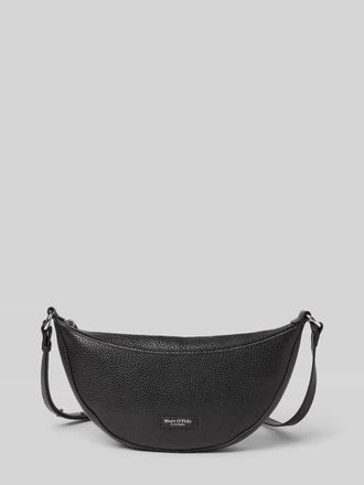 Marc O'Polo Umh&auml;ngetasche aus echtem Leder in Black, Gr&ouml;&szlig;e 1
