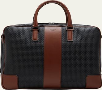 Serapian Mens Slim Stepan 72 Briefcase