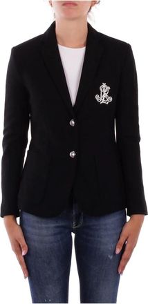 Ralph Lauren Jassen Zwart - Dames - Blazers - Zwart - L - Polyester - Jassen