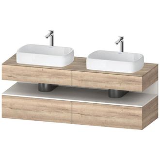 Duravit Duravit Qatego Consola Mueble Bajo Lavabo, 2 Extensiones, 2