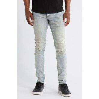 Purple P001 Fade Down Skinny Jeans in Light Indigo at Nordstrom, Size 29