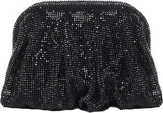 Benedetta Bruzziches Venus La Petite - Dames - Clutches - Zwart - ONE Size - Satijn - Tassen