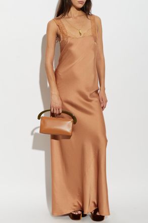Forte_Forte Forte_forte Long Strappy Dress, Womens, Orange