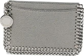 Stella McCartney Stella McCartney, Wallets & Cardholders, female, Gray, Size: ONE SIZE Zip Around Falabella Wallet