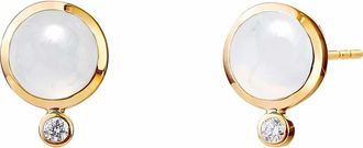 Syna Cirra Mini Studs in Moon Quartz at Nordstrom, Size Small