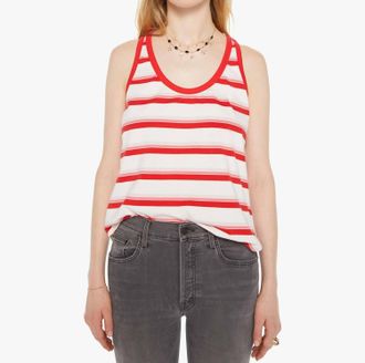 Xirena Womens Jett Striped Tank Top In Popsicle