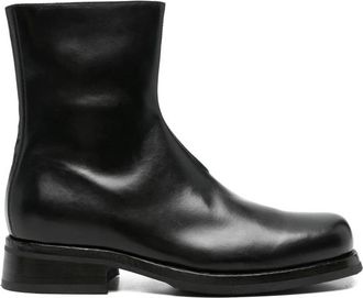 Eraldo Side-zip Leather Boots