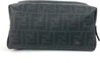 Fendi Pre-owned Plastic fendi-bags - Heren - Vintage Tassen - Zwart - ONE Size - Vintage