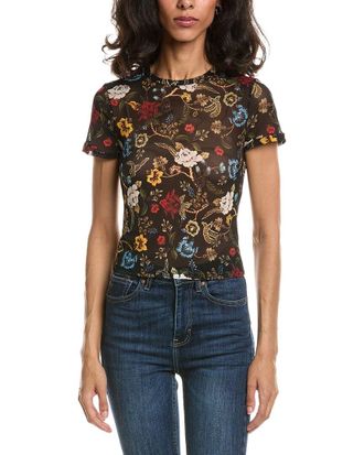 Alice & Olivia Alice + Olivia Tess Mesh Top