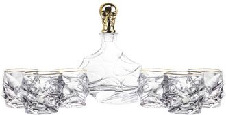 Adda Home Adda Home - Set 7 Piezas Whisky Cristal 760 Ml