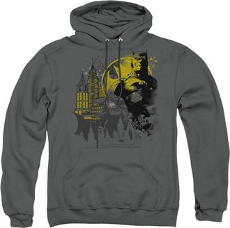 Gildan Batman The Dark City Adult Pull Over Hoodie / Hooded Sweatshirt
