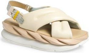 4CCCCees Mellow Moa Platform Slingback Sandal in Ivory at Nordstrom Rack, Size 5Us / 35Eu
