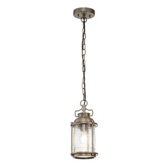 Elstead Lighting Farol colgante, bronce envejecido