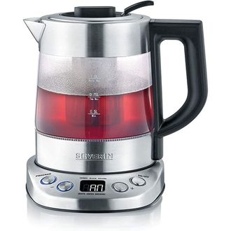 Severin Wk 3473 Hervidor El&eacute;ctrico 1 Litro Negro Y Silver