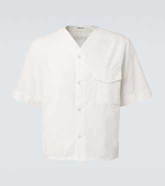 Auralee Camicia in popeline di cotone