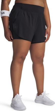 Under Armour Vanish 2-in-1 Athletic Shorts in Black //Black at Nordstrom, Size 3X