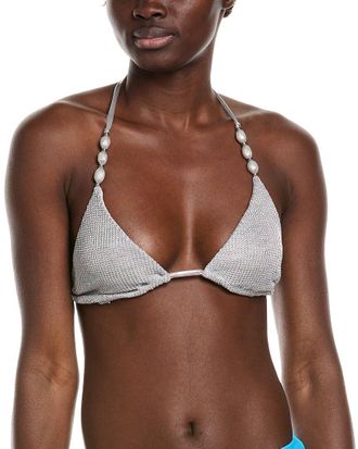 Ramy Brook Lurex Elsa Bikini Top