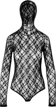 Ioana Ciolacu Top con cappuccio - Nero