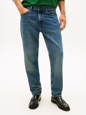 Tommy Hilfiger Tapered-fit-Jeans TOMMY HILFIGER HARLEM, Herren, Gr. 30, L&auml;nge 32, torrance indigo, Denim/Jeans, Obermaterial: 82% Baumwolle, 18% Lyocell, regular fit