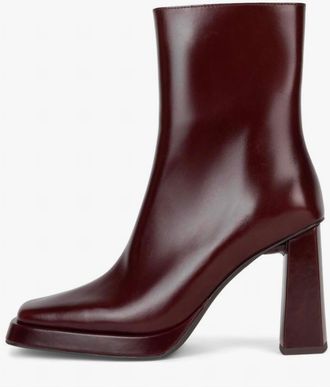 Jeffrey Campbell Womens Maximal-Lo Boots In Wine